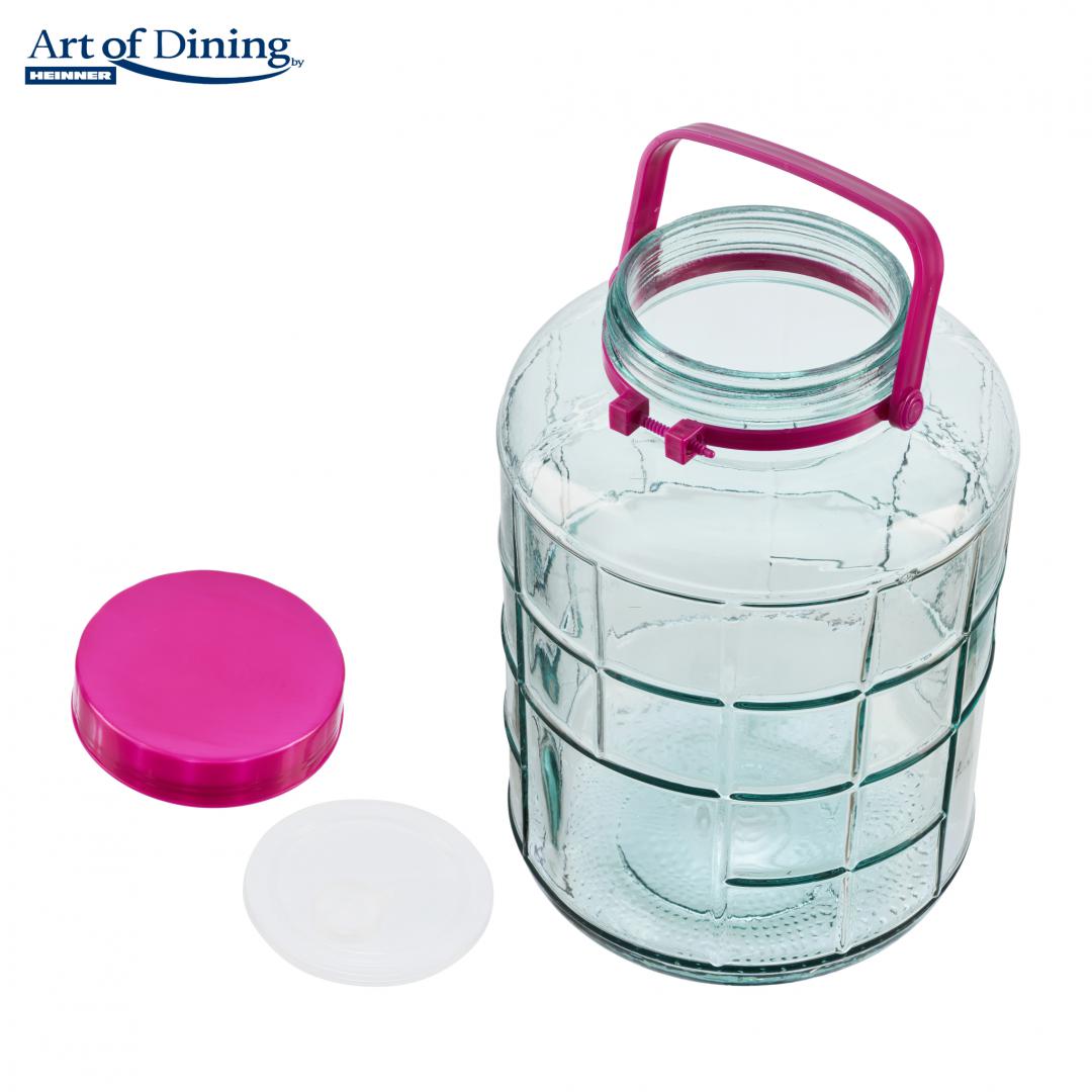 BORCAN STICLA CU CAPAC PLASTIC 15L, ART OF DINING BY - imagine 2