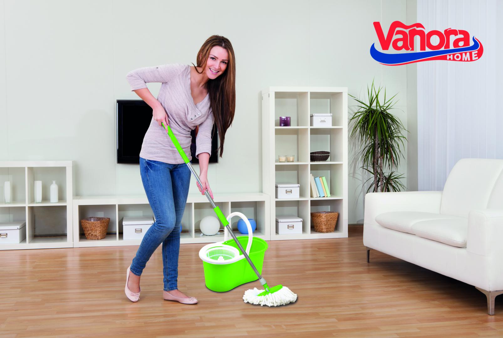 SET CURATENIE PRIMO,MOP ROT. 360,VERDE,VANORA HOME - imagine 5