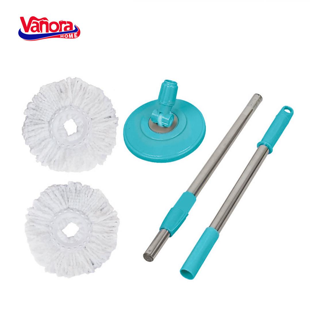 SET CURATENIE CU MOP ROTATIV, CLEAN360, ALBASTRU - imagine 7