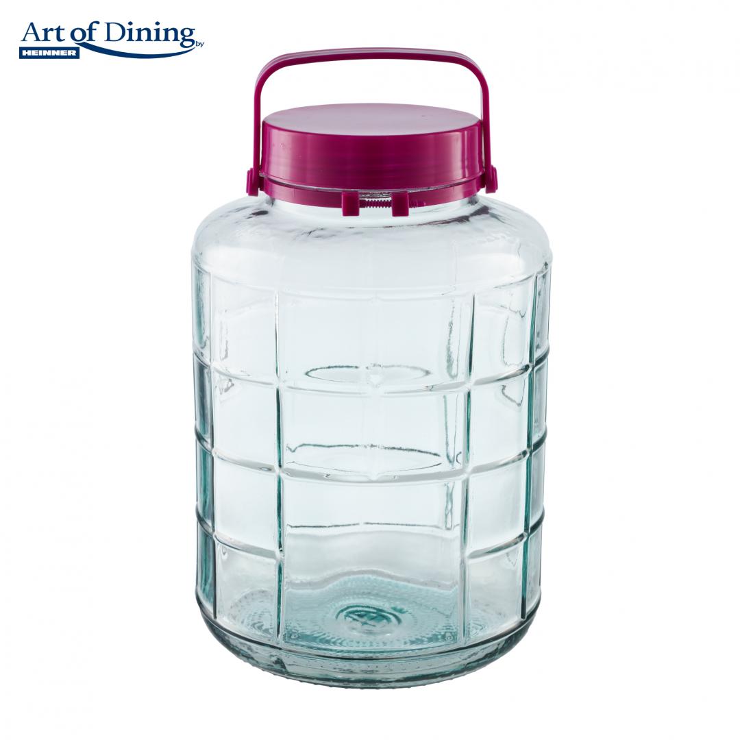 BORCAN STICLA CU CAPAC PLASTIC 15L, ART OF DINING BY - imagine 4