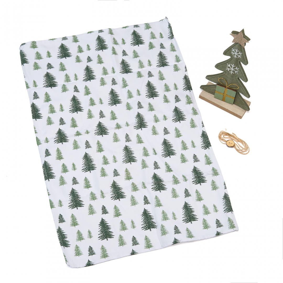Set 2piese:decoratiune; prosop bucatarie Tree - imagine 3